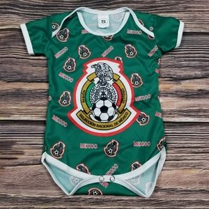 Mexico National Soccer Team Baby Jersey Bodysuit